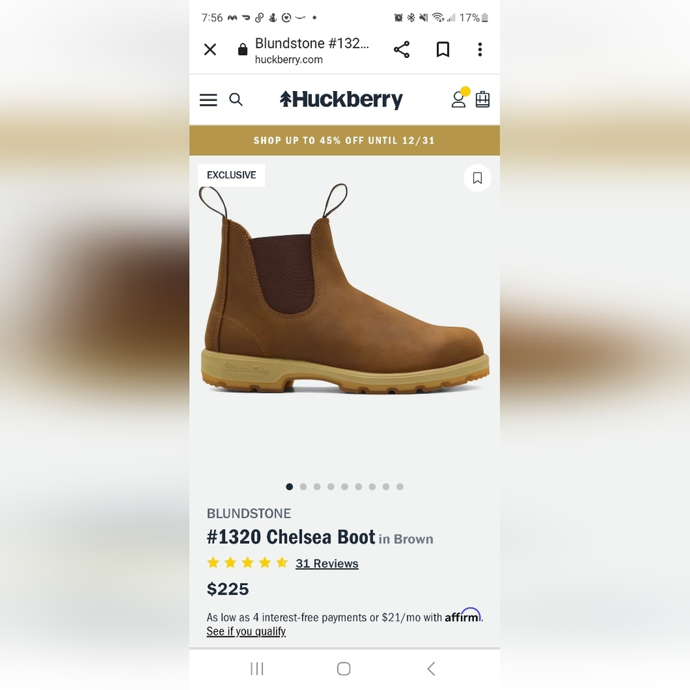 Huckberry Limited Edition Blundstones